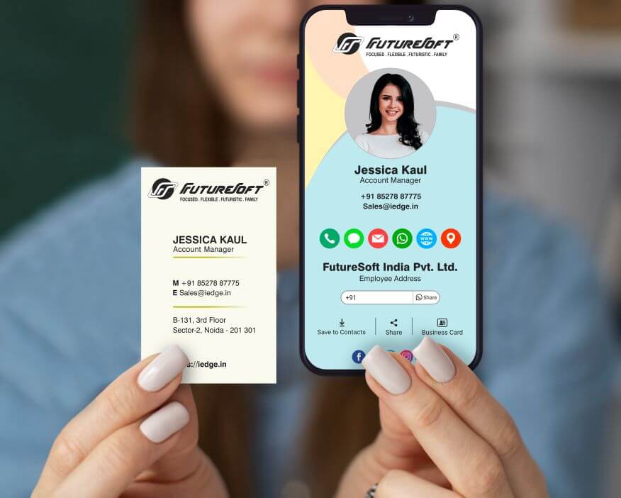Traditional Vs Digital Business Card