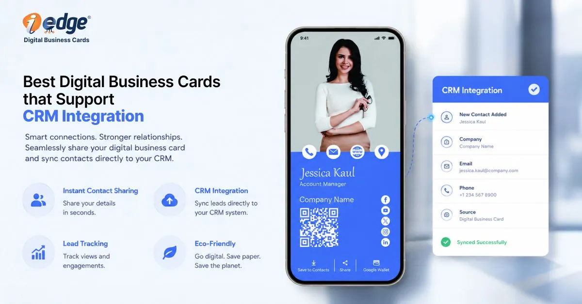 Best Digital Business Cards that Support CRM Integration