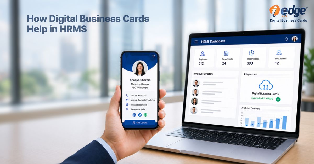 How Digital Business Cards Help in HRMS