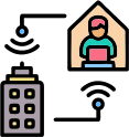 Supports Hybrid and Remote Work